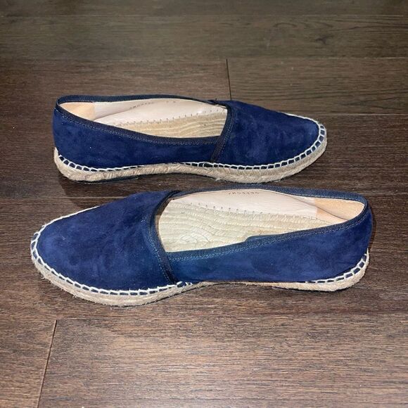 Stuart Weitzman Evon Navy Espadrille - Picture 2 of 7